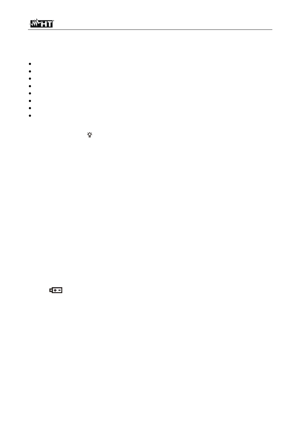 General description, Preparation for use | HT instruments HT210 User Manual | Page 5 / 19