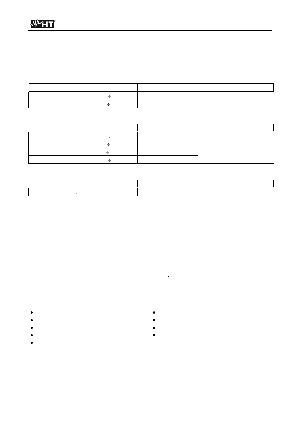 HT instruments HT2234N User Manual | Page 13 / 14