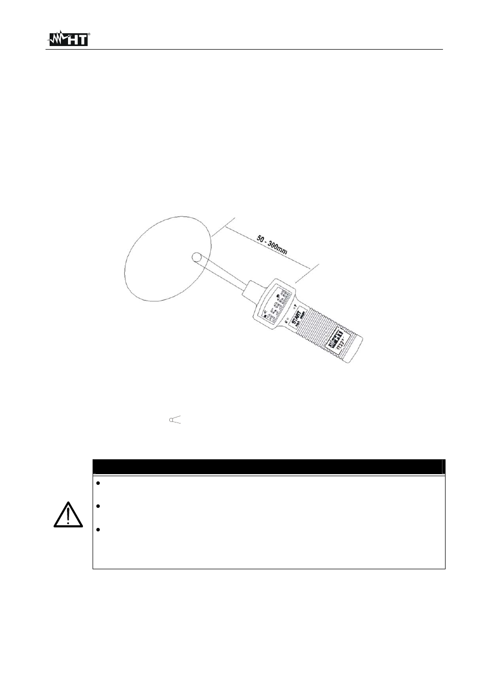 Operating instructions, Caution | HT instruments HT2234N User Manual | Page 7 / 14