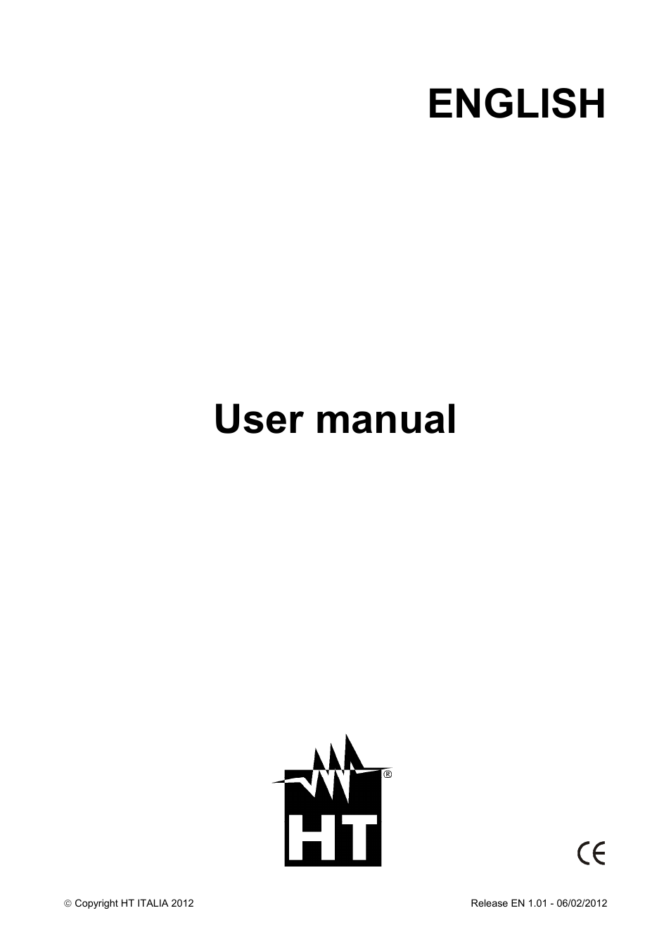 HT instruments HT309 User Manual | 13 pages