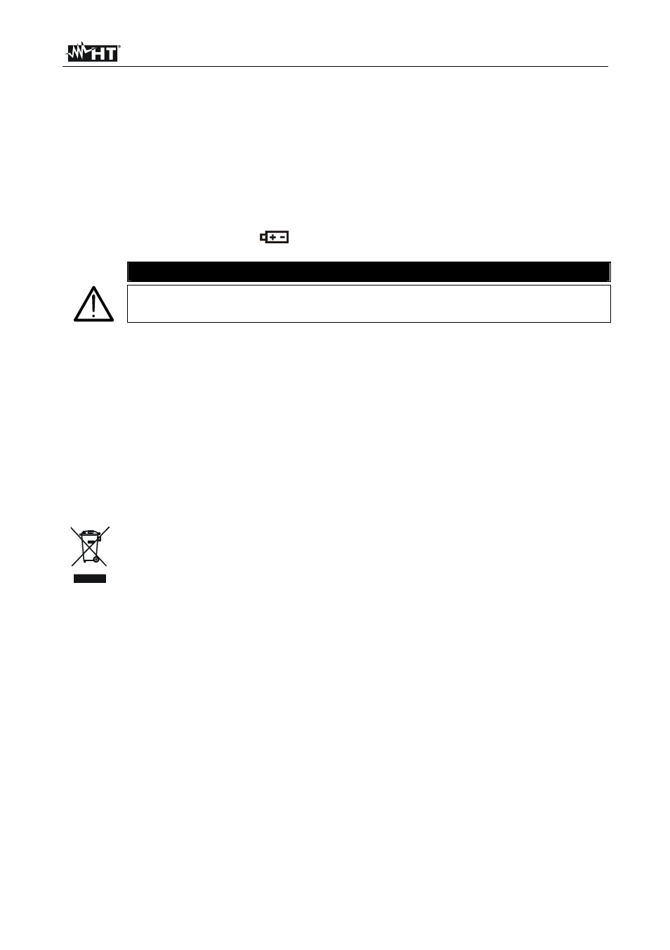 Maintenance, Caution | HT instruments HT322 User Manual | Page 13 / 16