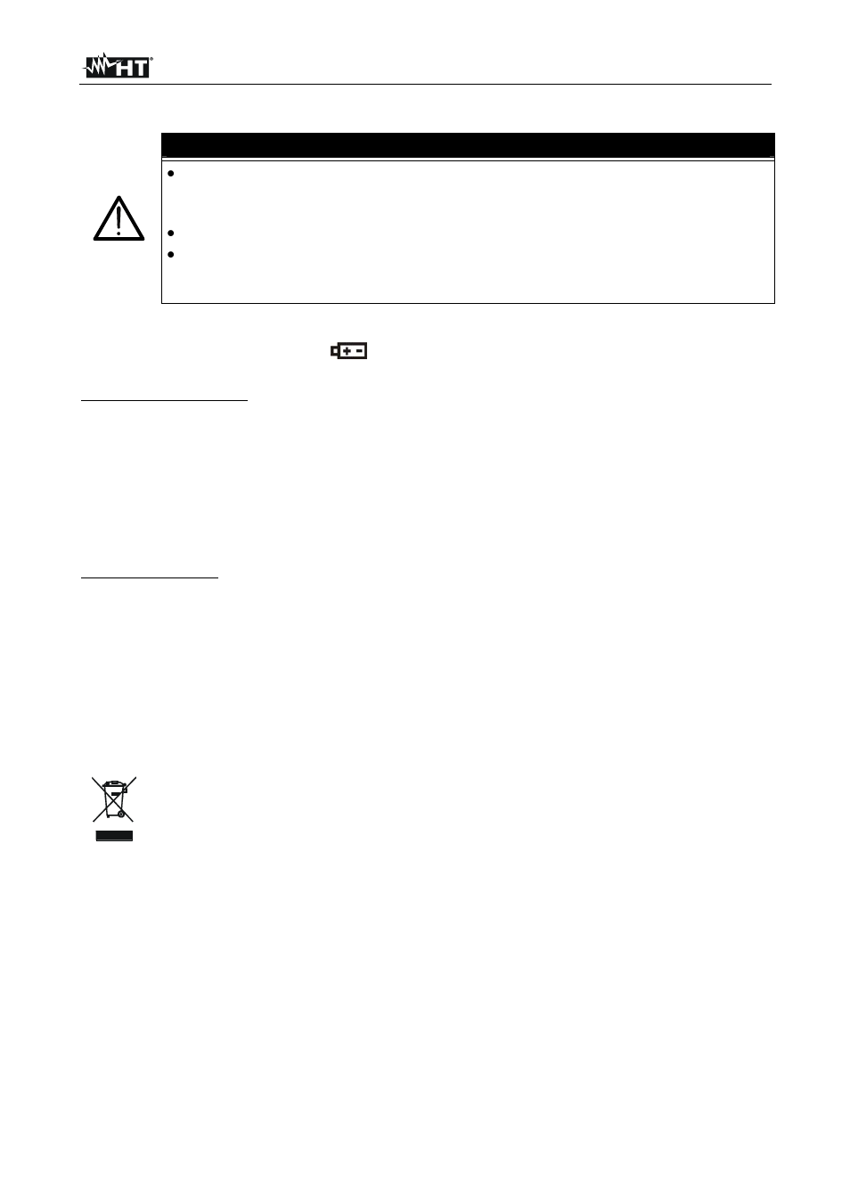 Maintenance, Caution | HT instruments HT326 User Manual | Page 17 / 21