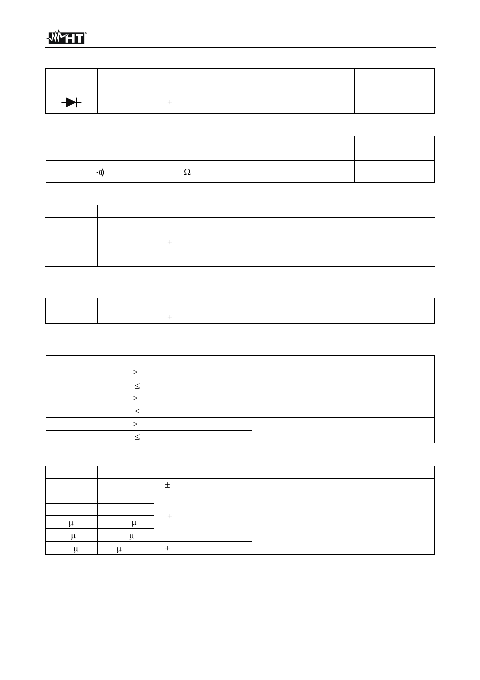 HT instruments HT326 User Manual | Page 19 / 21