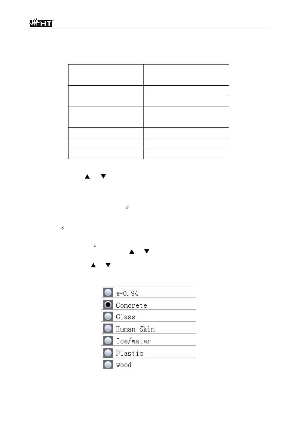 Setting measuring functions | HT instruments HT3320 User Manual | Page 14 / 30