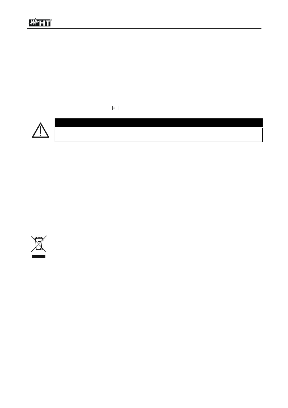 Maintenance, Caution | HT instruments HT4000 User Manual | Page 12 / 15