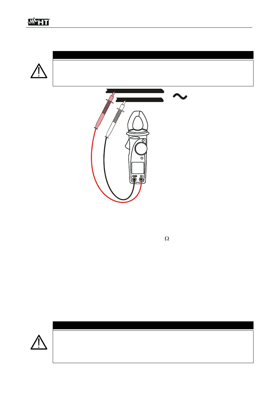 Attenzione | HT instruments HT4012 User Manual | Page 14 / 84
