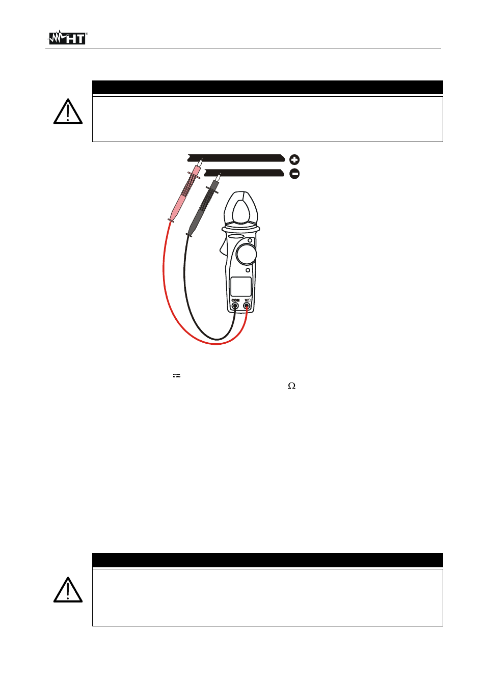 Attenzione | HT instruments HT4012 User Manual | Page 15 / 84