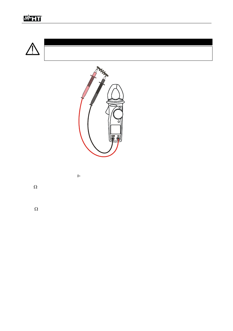 Atencion | HT instruments HT4012 User Manual | Page 58 / 84