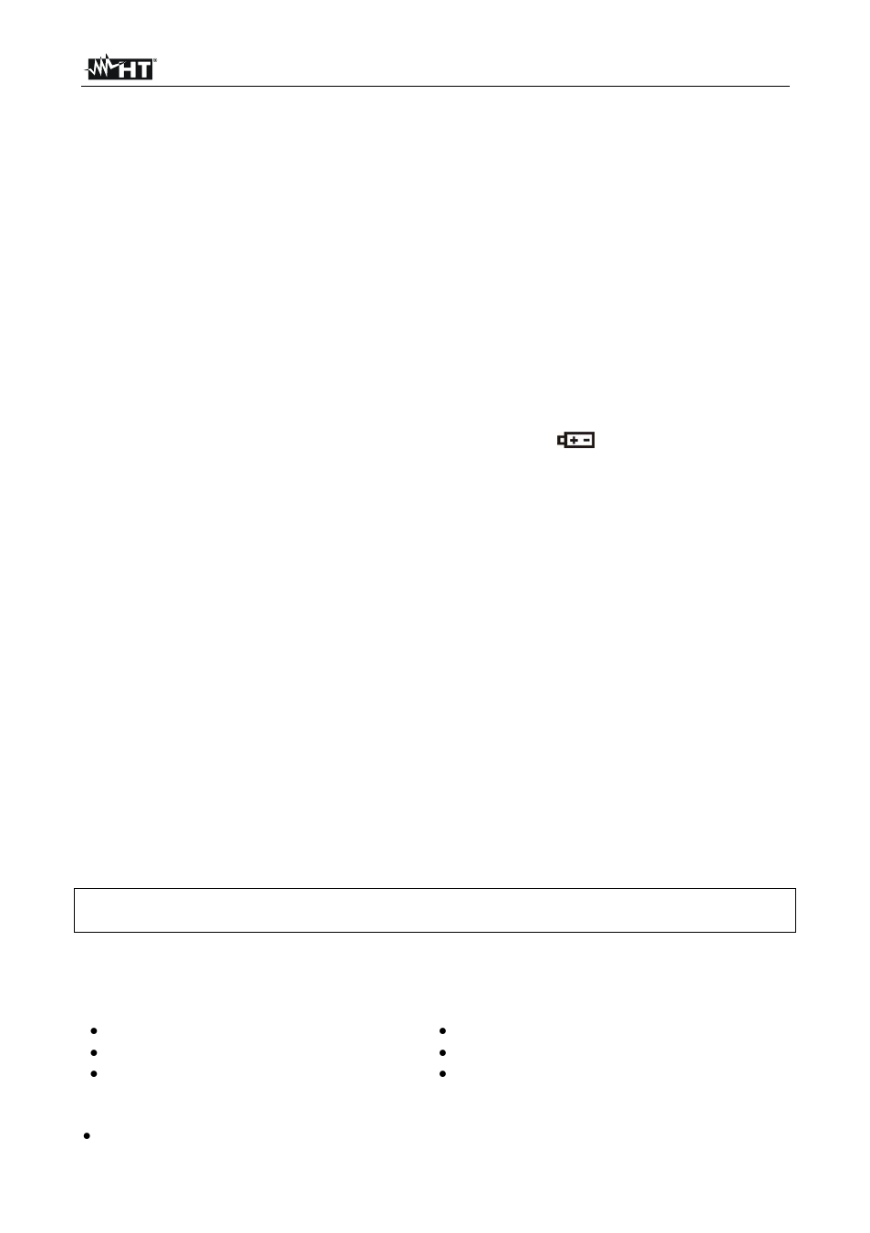 HT instruments HT4012 User Manual | Page 62 / 84