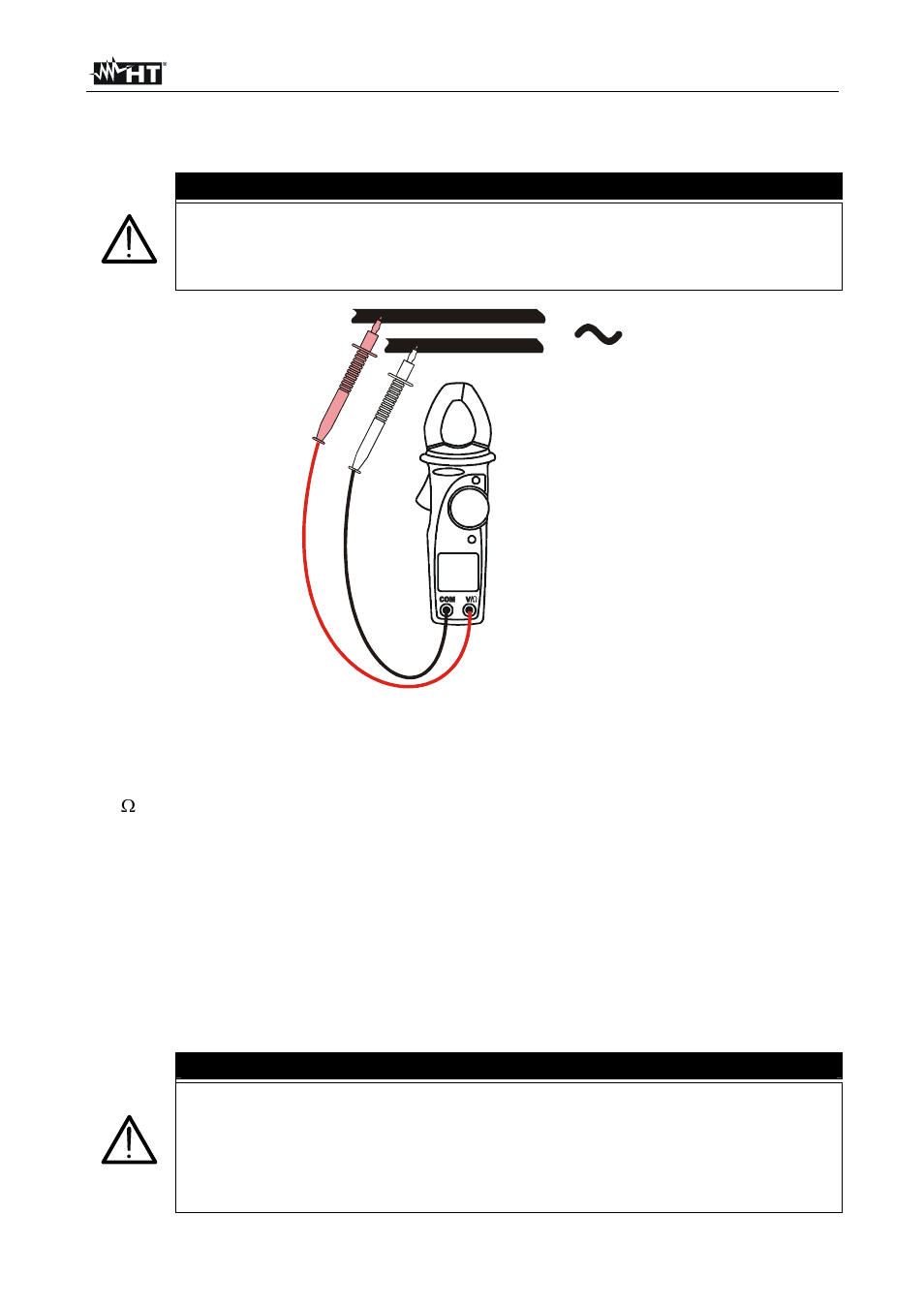 Achtung | HT instruments HT4012 User Manual | Page 74 / 84