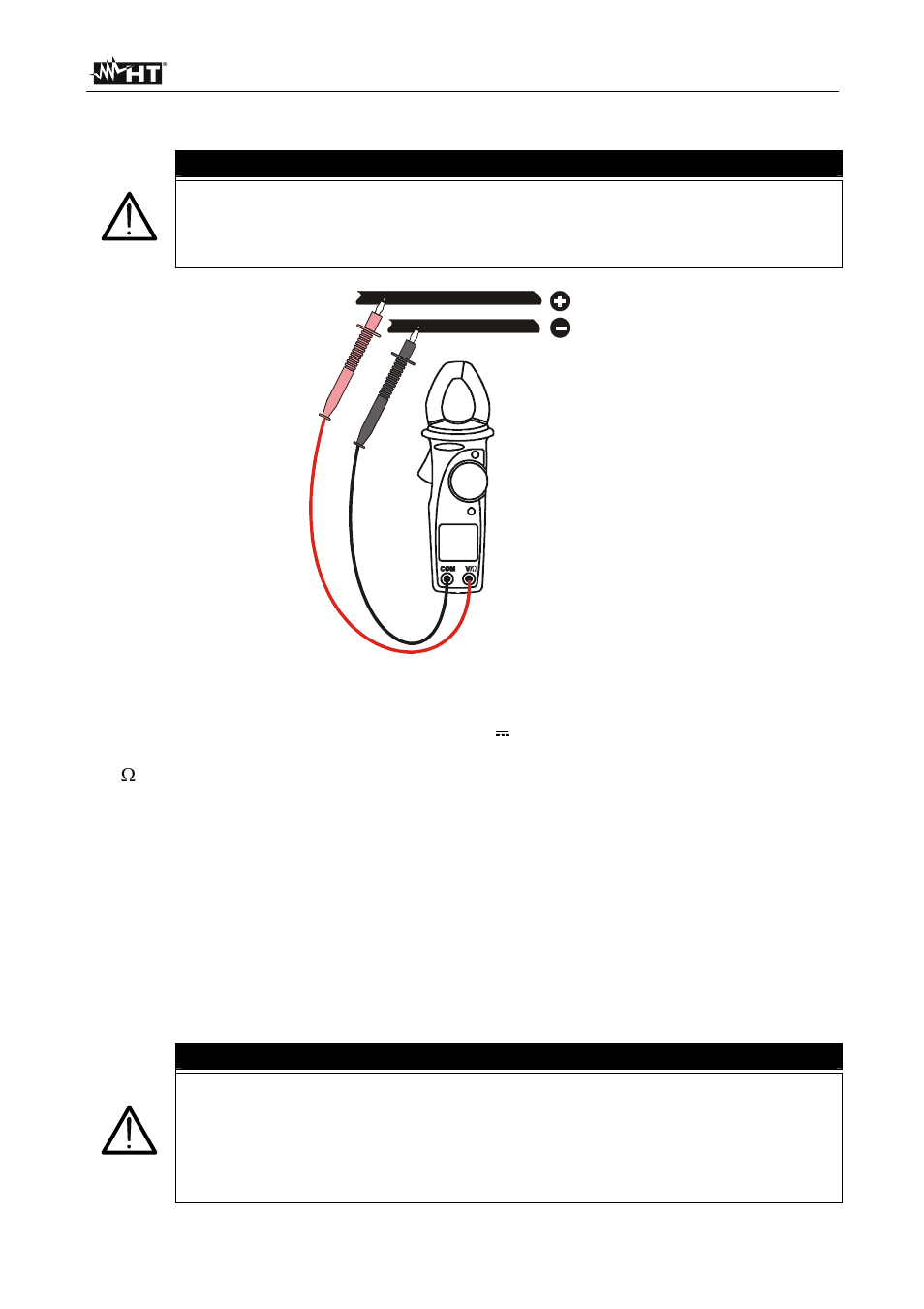 Achtung | HT instruments HT4012 User Manual | Page 75 / 84
