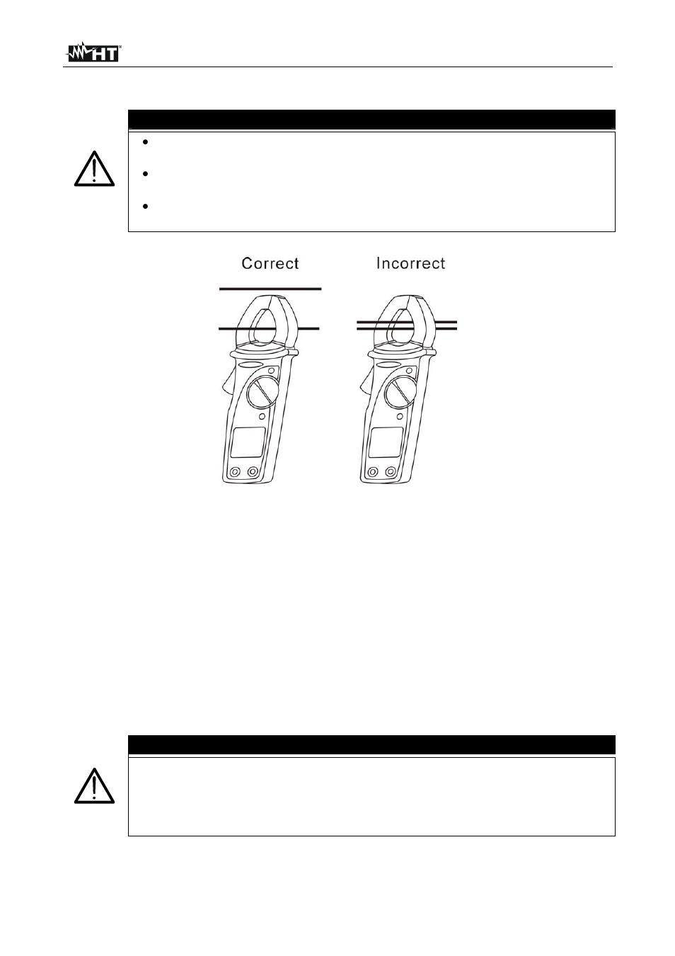 Achtung | HT instruments HT4012 User Manual | Page 76 / 84
