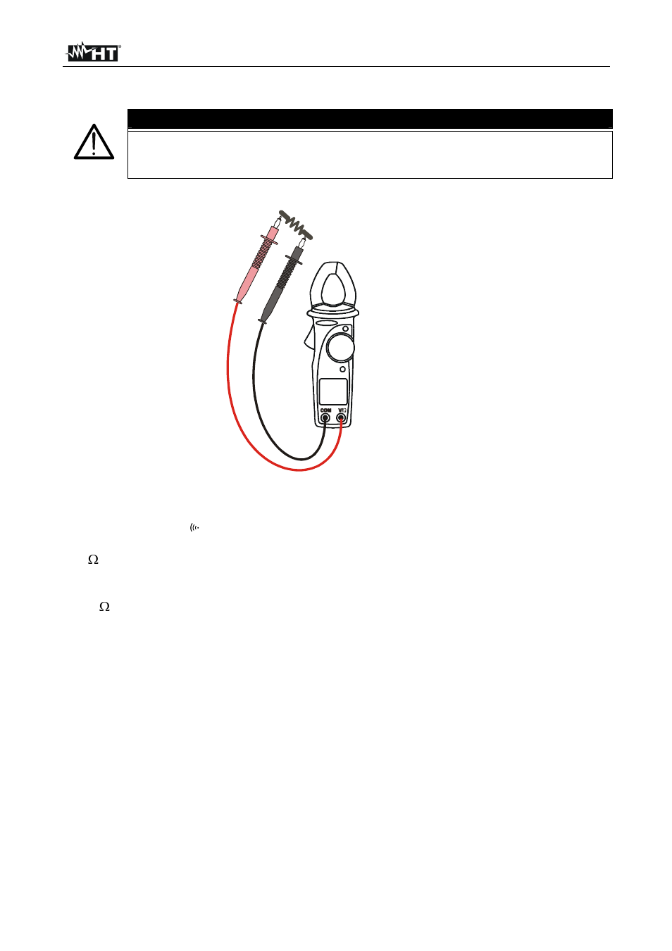 Achtung | HT instruments HT4012 User Manual | Page 78 / 84