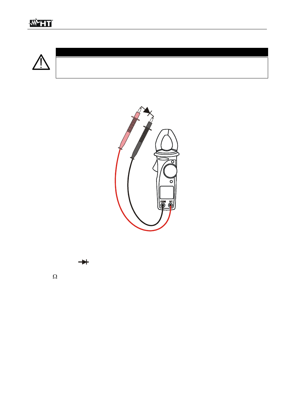 Achtung | HT instruments HT4012 User Manual | Page 79 / 84