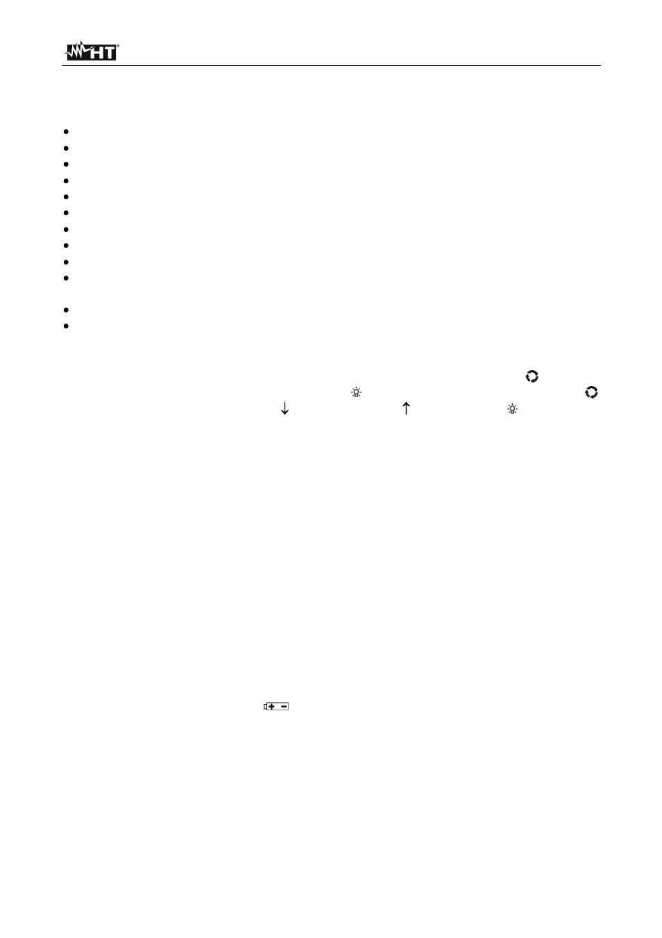 Description generale, Preparation a l'utilisation | HT instruments HT4022 User Manual | Page 127 / 152