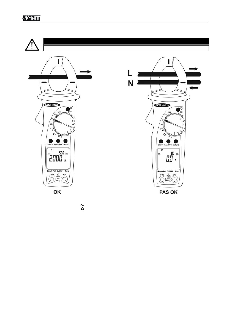 Attention | HT instruments HT4022 User Manual | Page 135 / 152