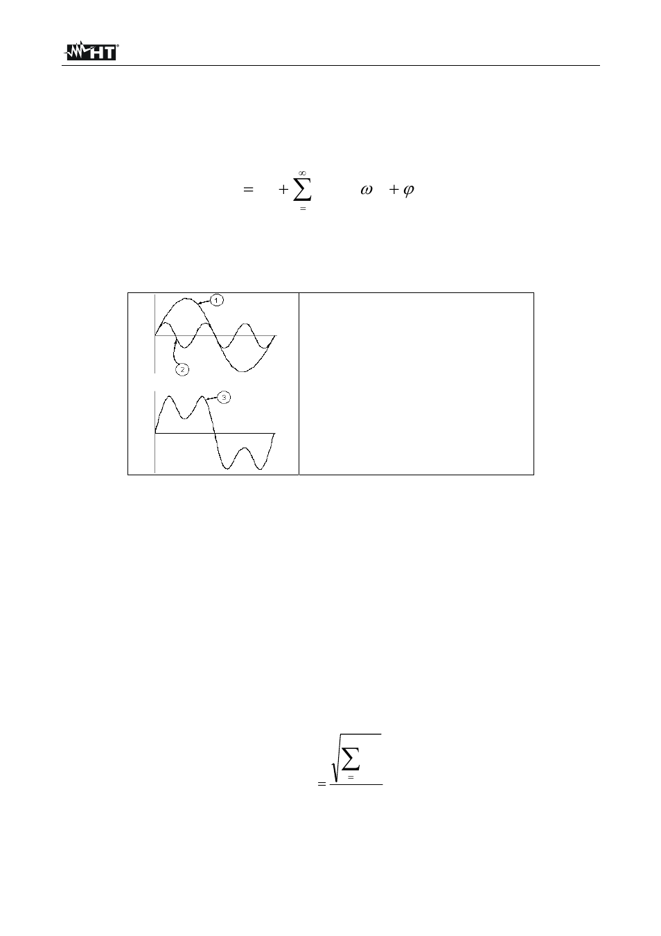 T sin( v v v(t) | HT instruments HT4022 User Manual | Page 149 / 152