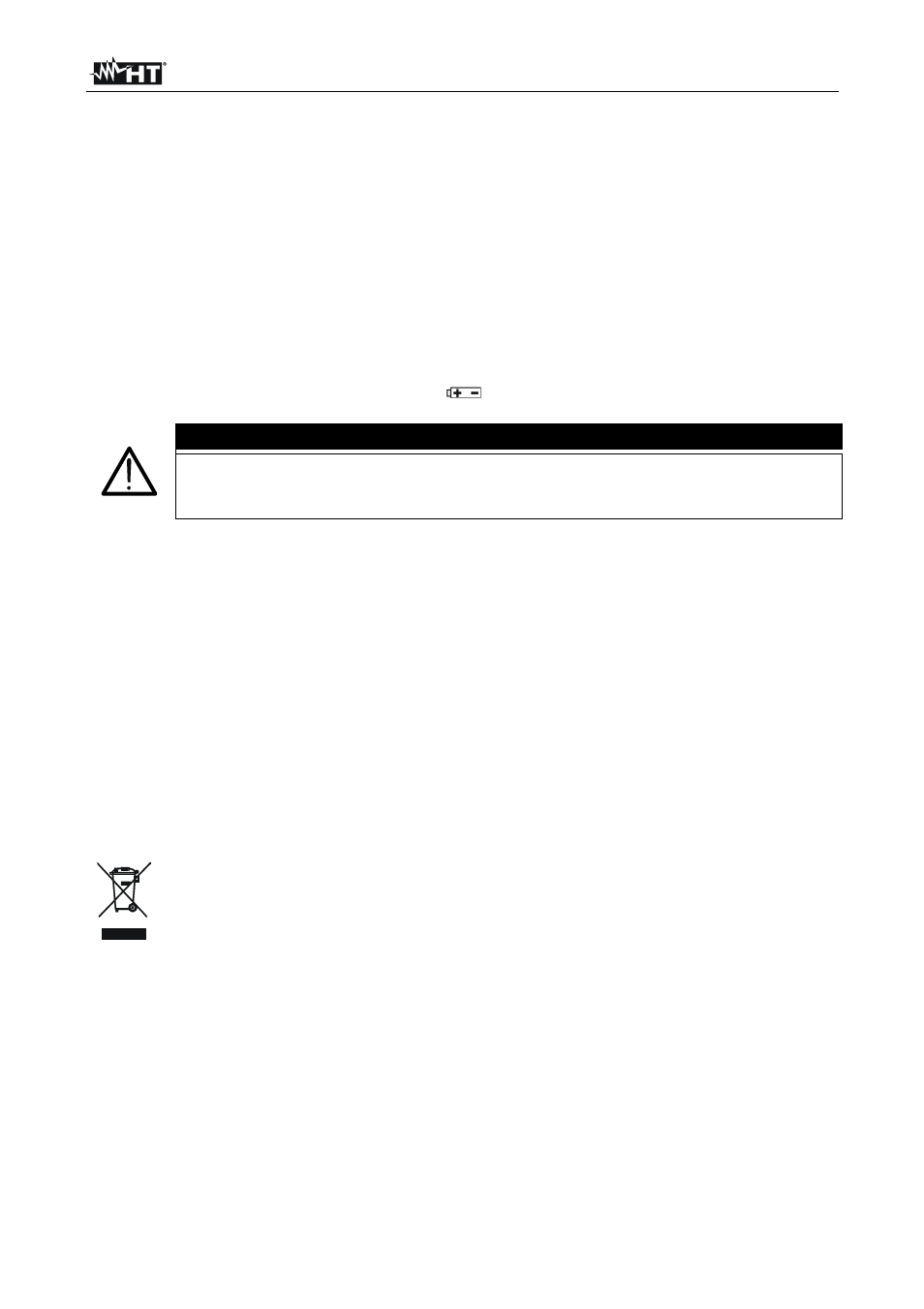 Manutenzione, Attenzione | HT instruments HT4022 User Manual | Page 25 / 152