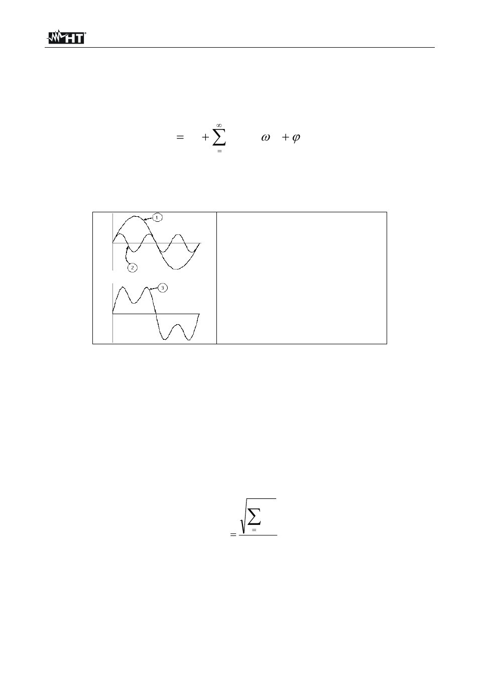T sin( v v v(t) | HT instruments HT4022 User Manual | Page 29 / 152