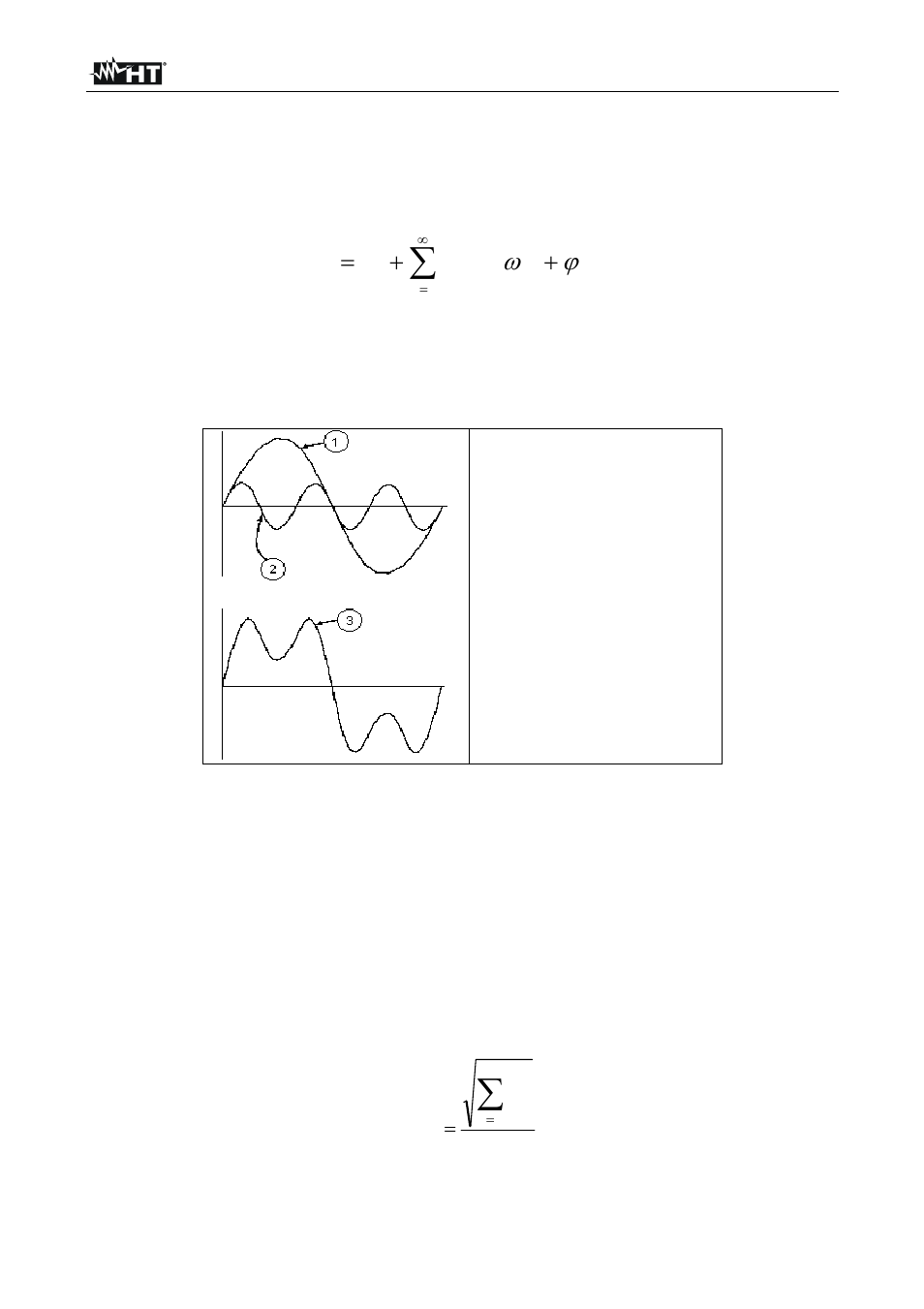 T sin( v v v(t) | HT instruments HT4022 User Manual | Page 59 / 152