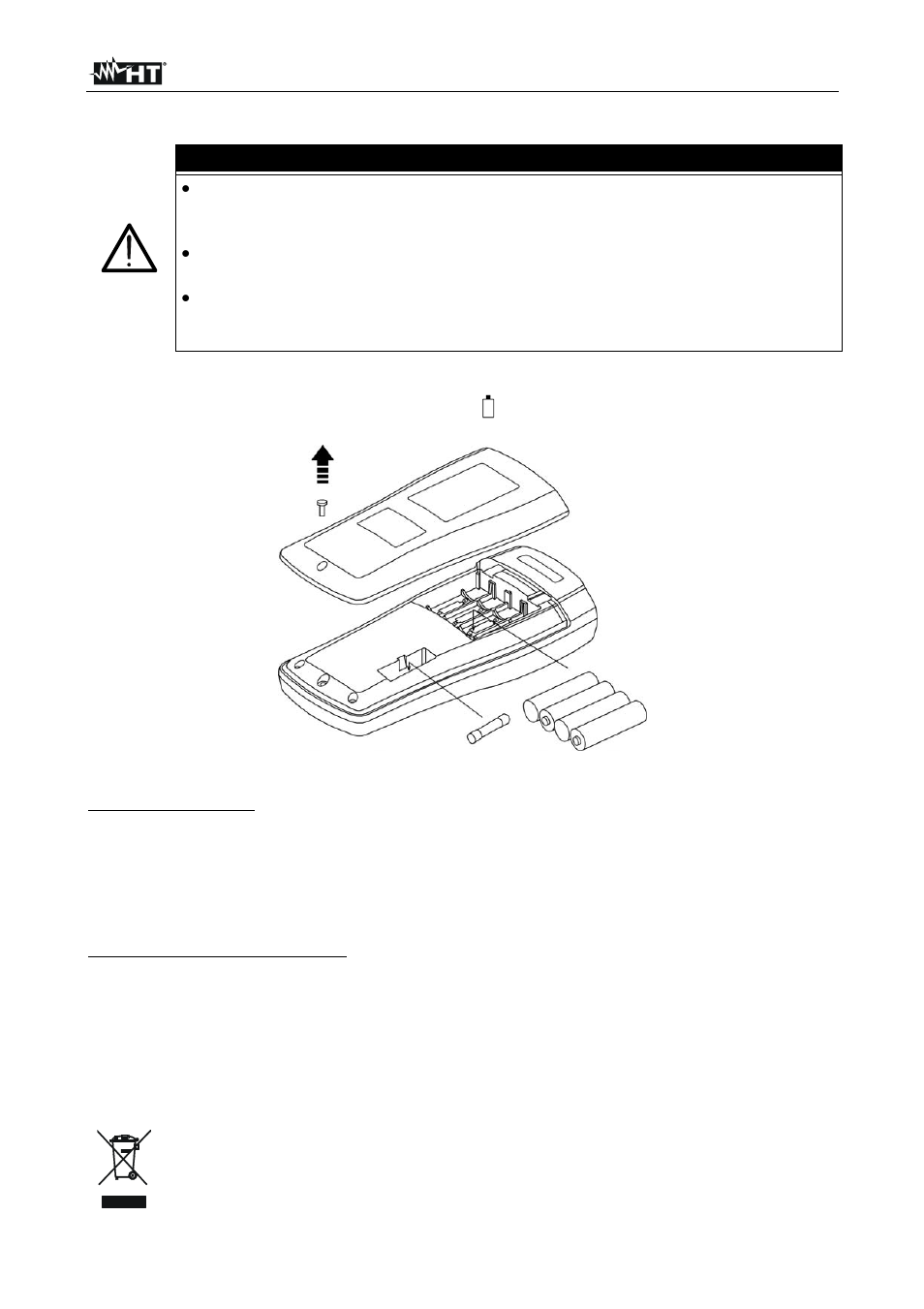 Maintenance, Caution | HT instruments HT701 User Manual | Page 20 / 26