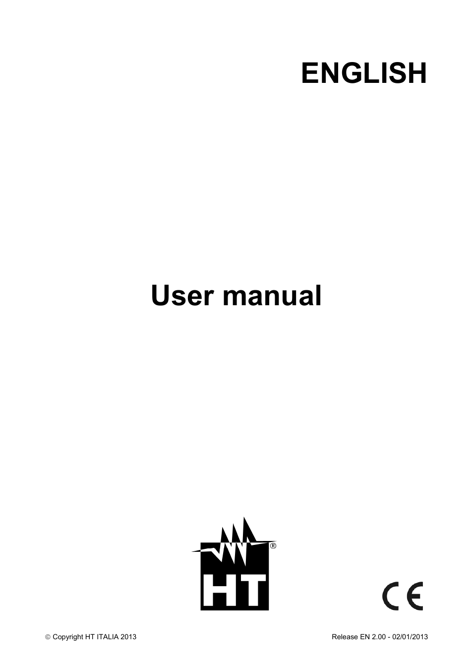 HT instruments HT7052 User Manual | 120 pages