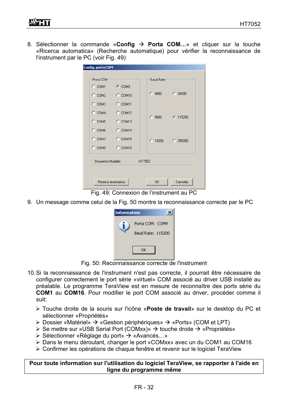 HT instruments HT7052 User Manual | Page 114 / 120