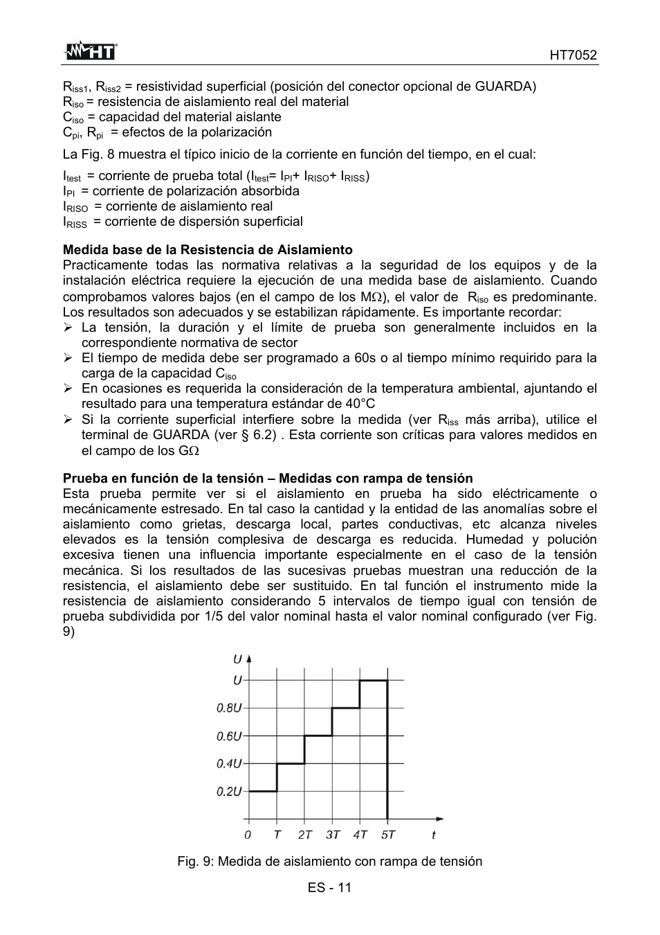 HT instruments HT7052 User Manual | Page 53 / 120