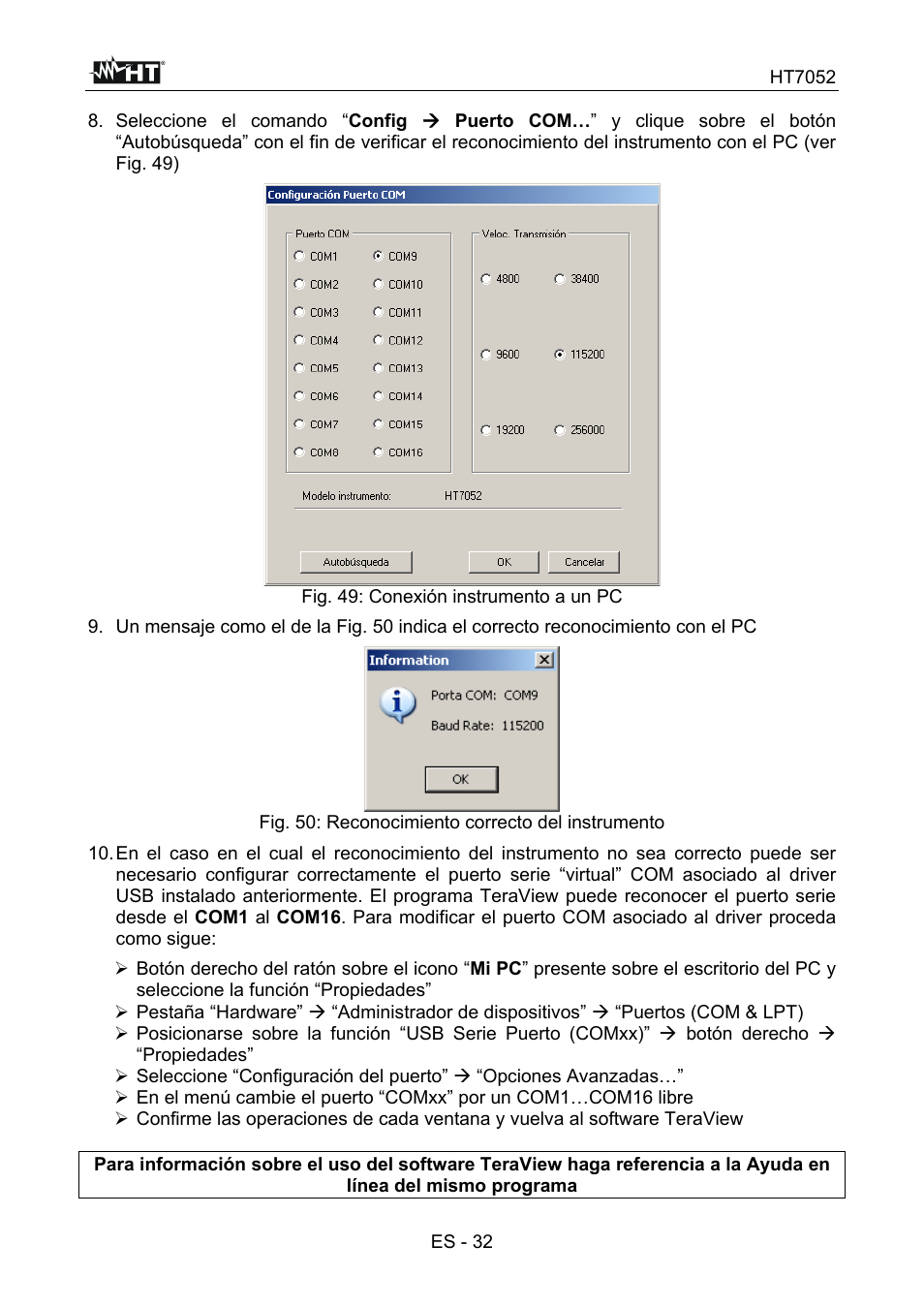 HT instruments HT7052 User Manual | Page 74 / 120