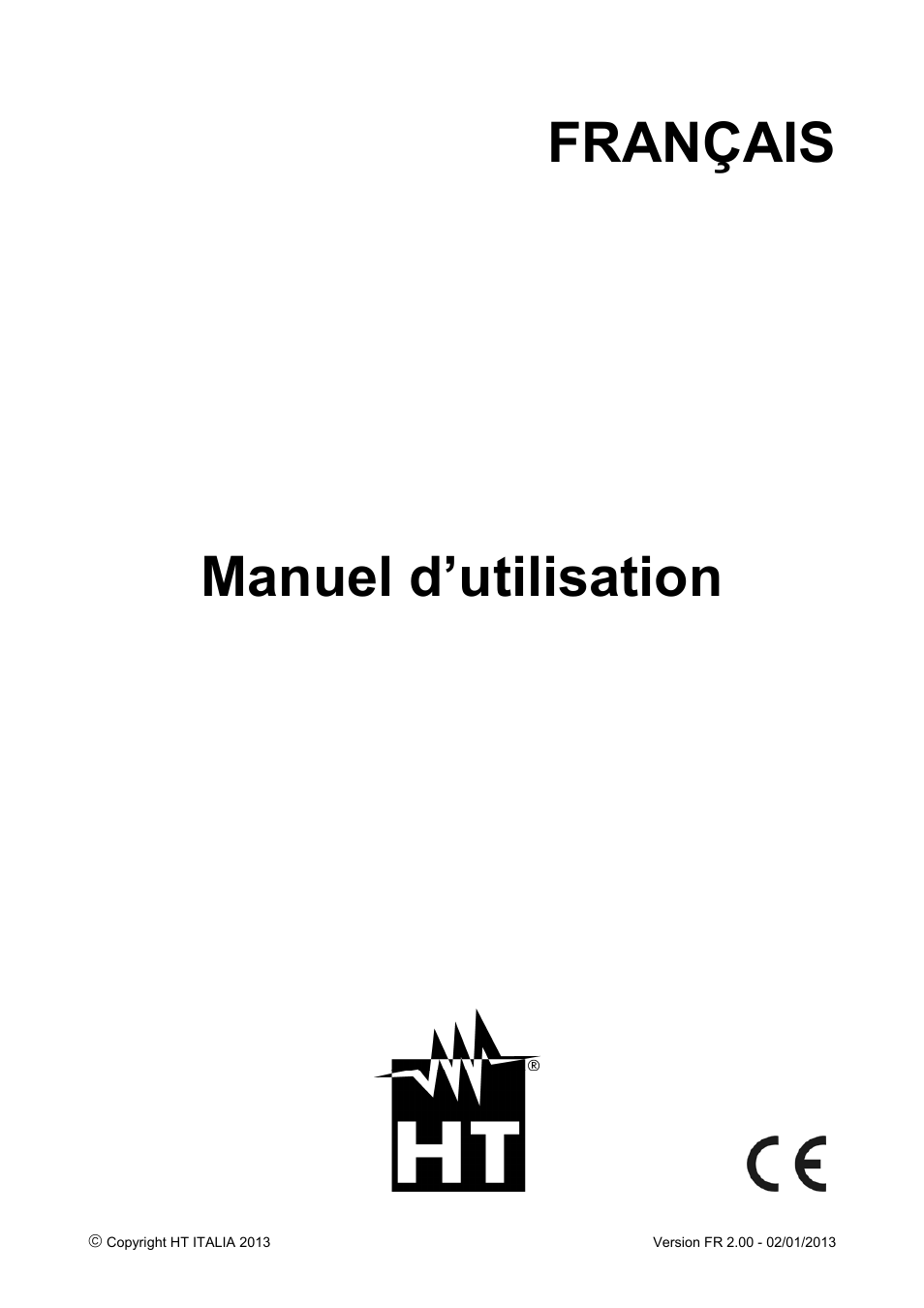 Français manuel d’utilisation | HT instruments HT7052 User Manual | Page 81 / 120