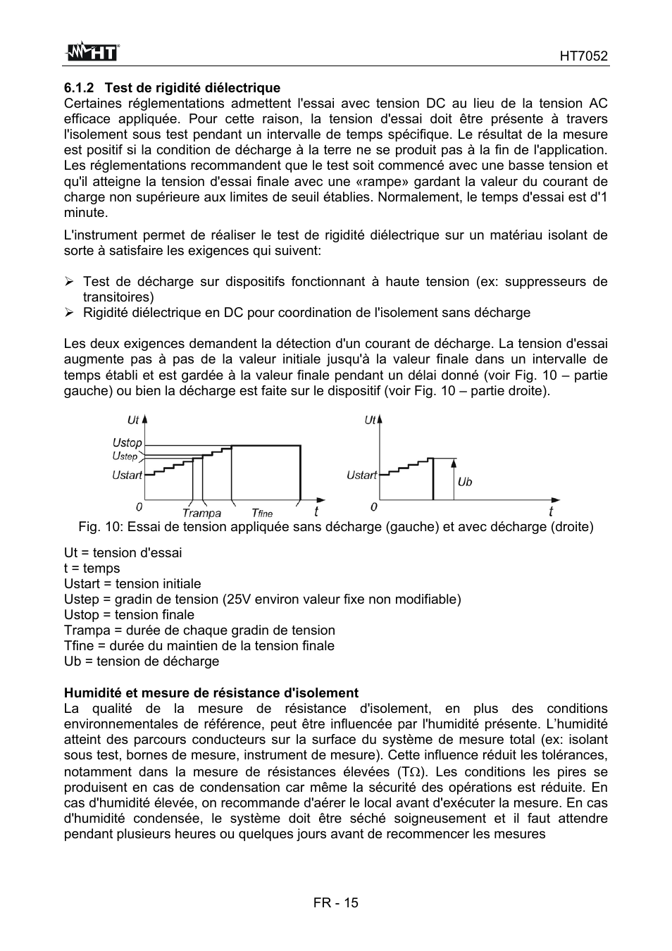 HT instruments HT7052 User Manual | Page 97 / 120