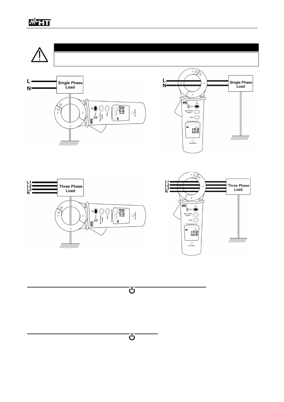 Caution | HT instruments HT77N User Manual | Page 10 / 14