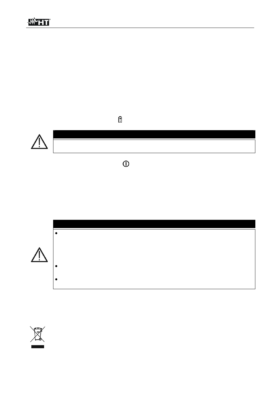 Maintenance, Caution | HT instruments HT8051 User Manual | Page 15 / 74