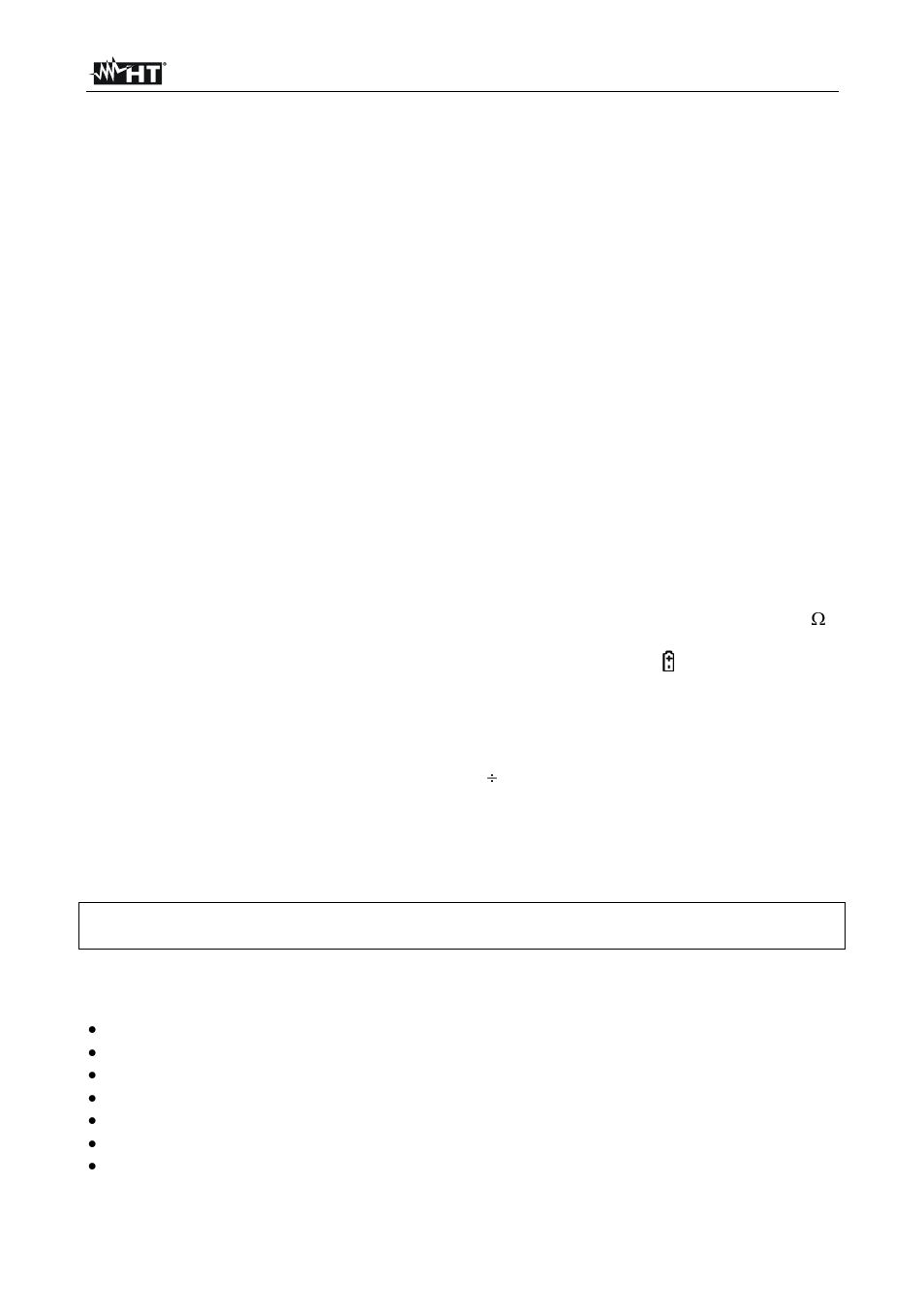 HT instruments HT8051 User Manual | Page 17 / 74