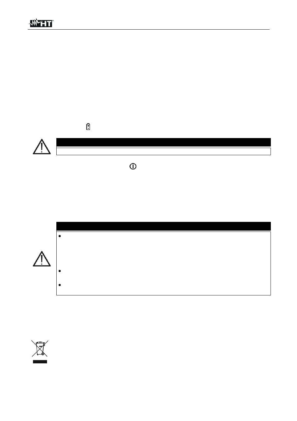Entretien, Attention | HT instruments HT8051 User Manual | Page 69 / 74