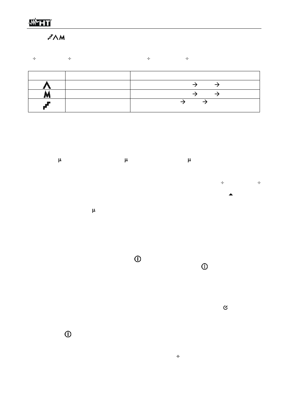 HT instruments HT8051 User Manual | Page 8 / 74
