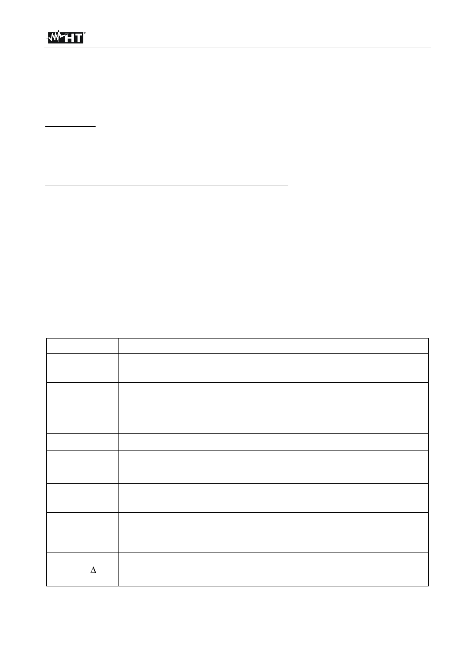 HT instruments HT8100 User Manual | Page 10 / 26