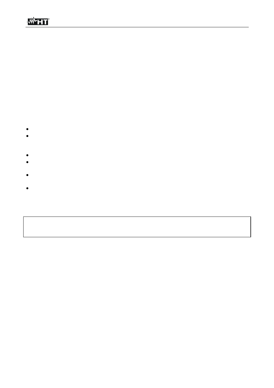 HT instruments HT82 User Manual | Page 7 / 7