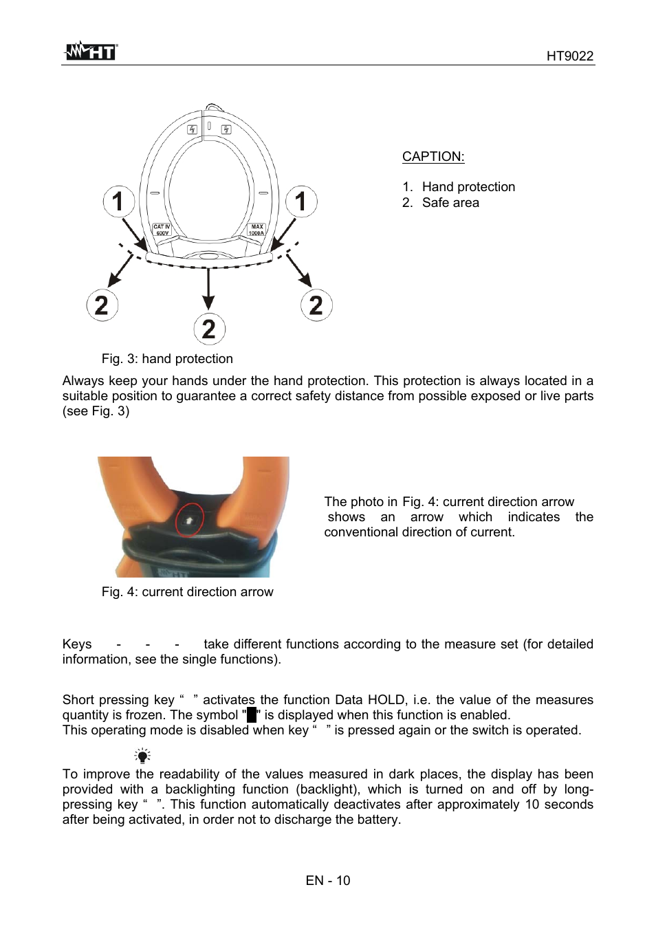 HT instruments HT9022 User Manual | Page 12 / 56