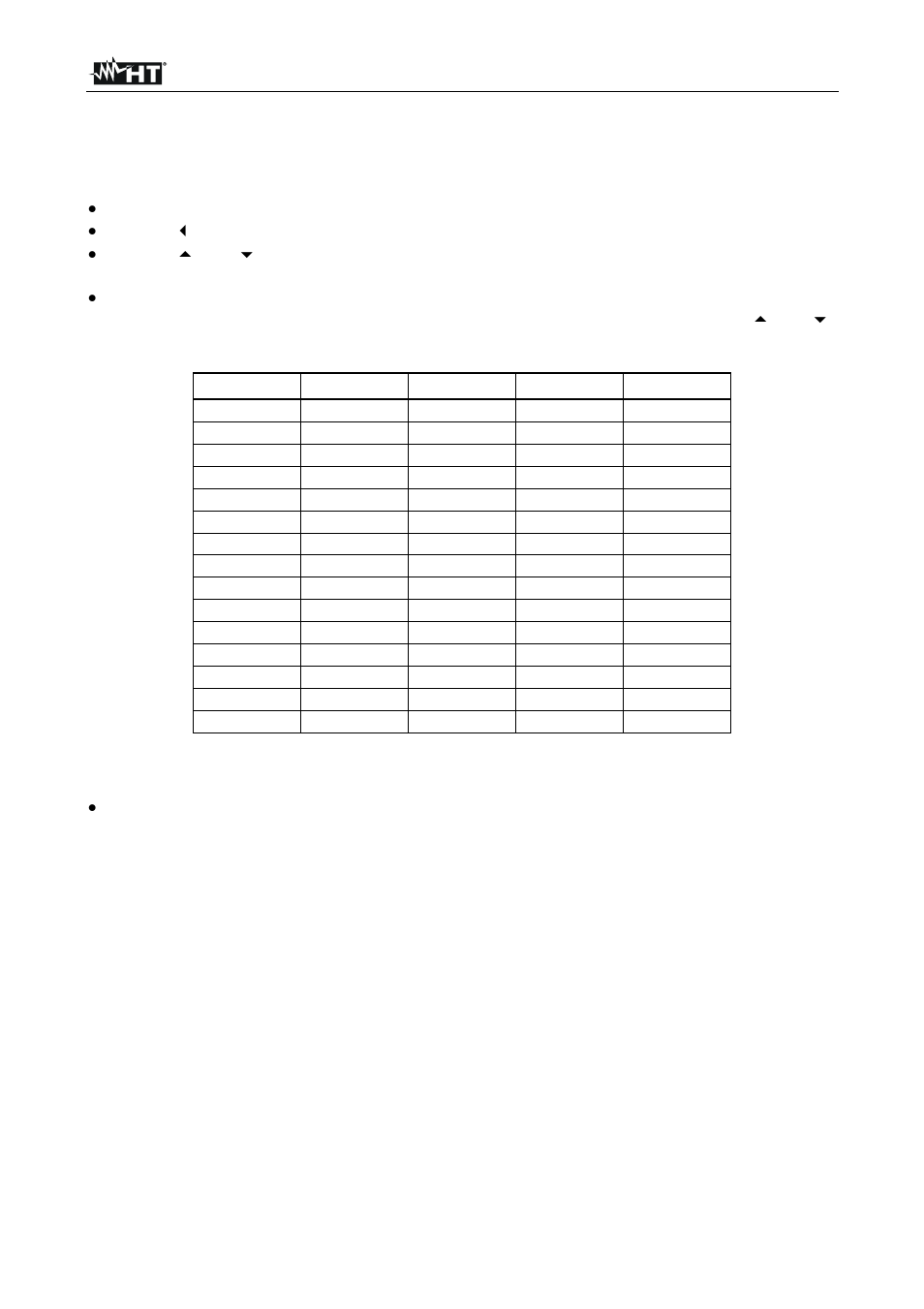 HT instruments HT950N User Manual | Page 14 / 17
