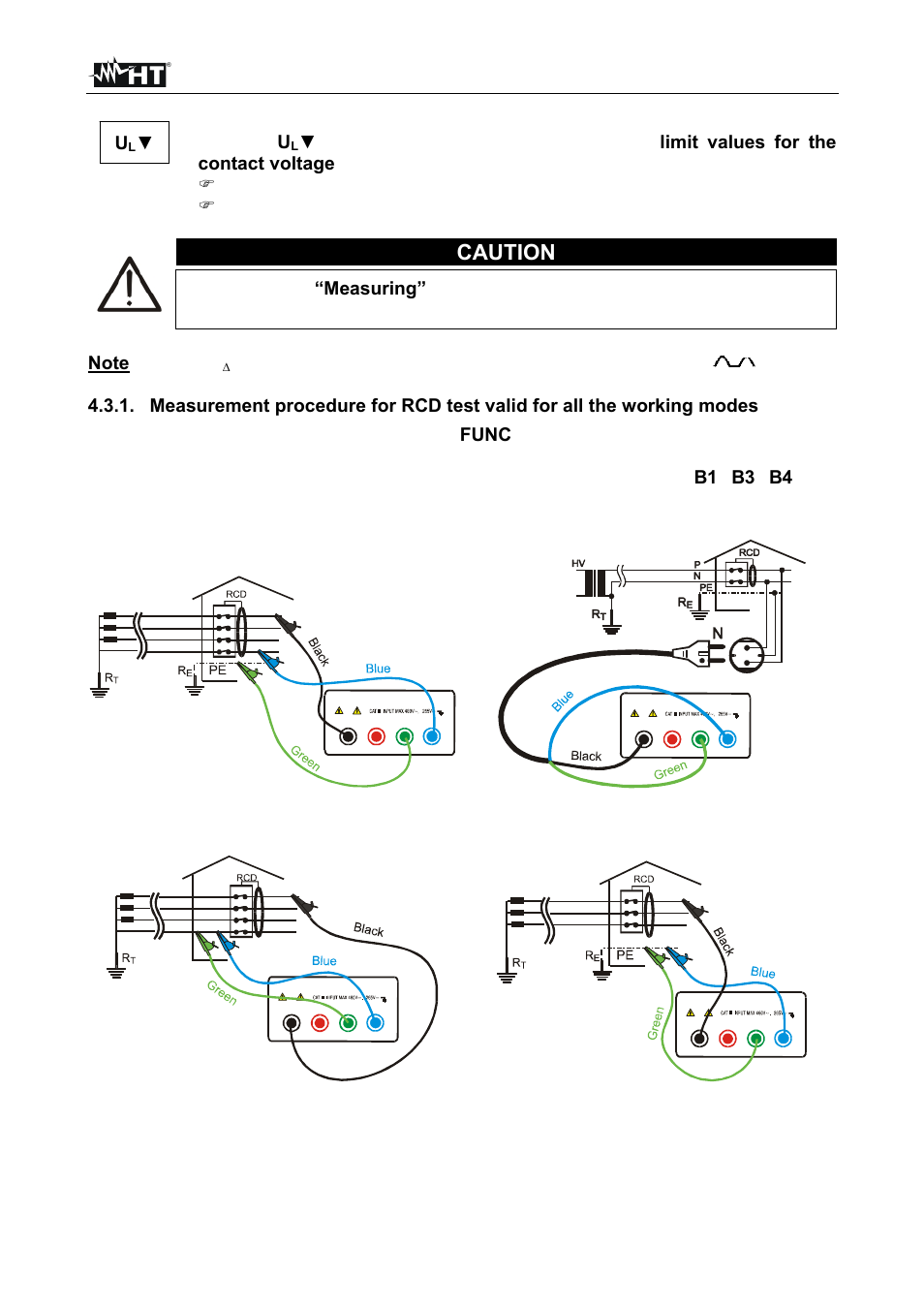Caution, Macrotest 5035, En - 21 the key u | HT instruments MACROTEST 5035 User Manual | Page 22 / 80