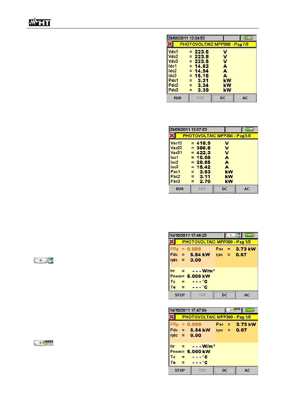 HT instruments MPP300 User Manual | Page 48 / 114