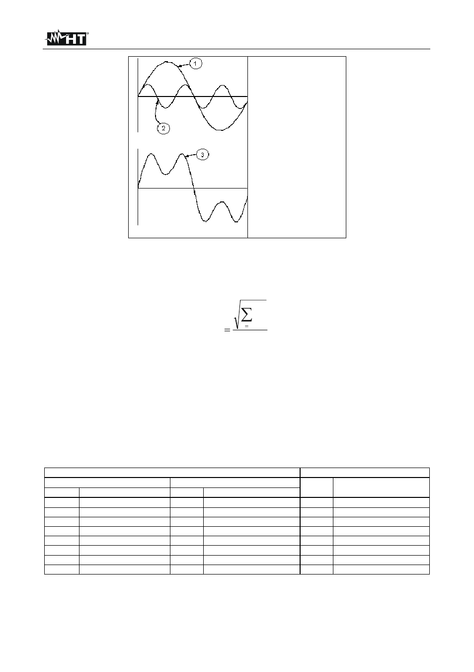 Xv v thdv | HT instruments PQA824 User Manual | Page 130 / 144