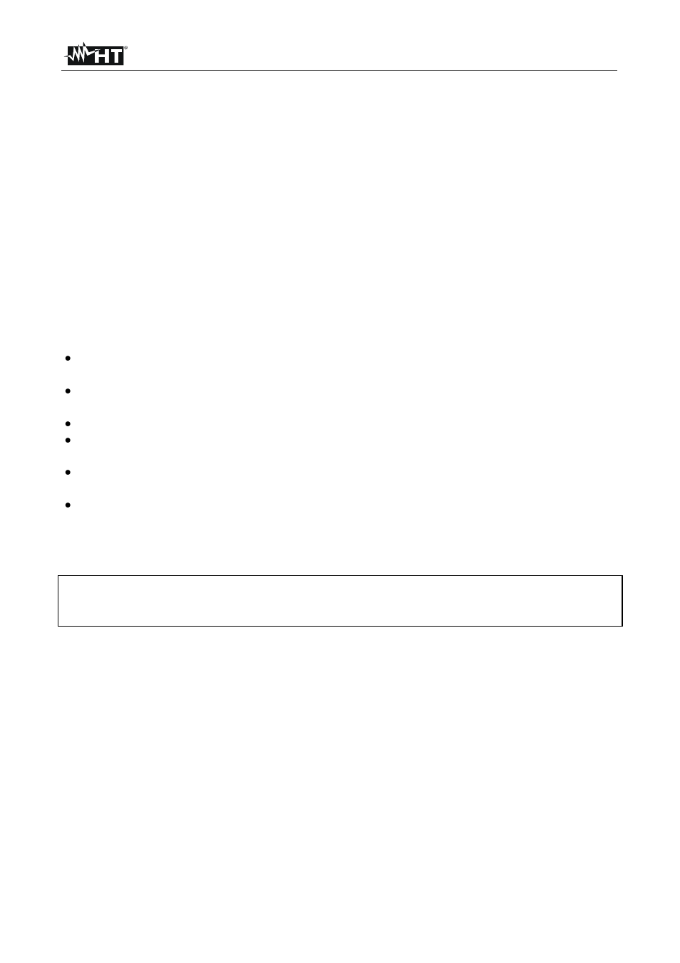 After-sale service | HT instruments PQA824 User Manual | Page 141 / 144