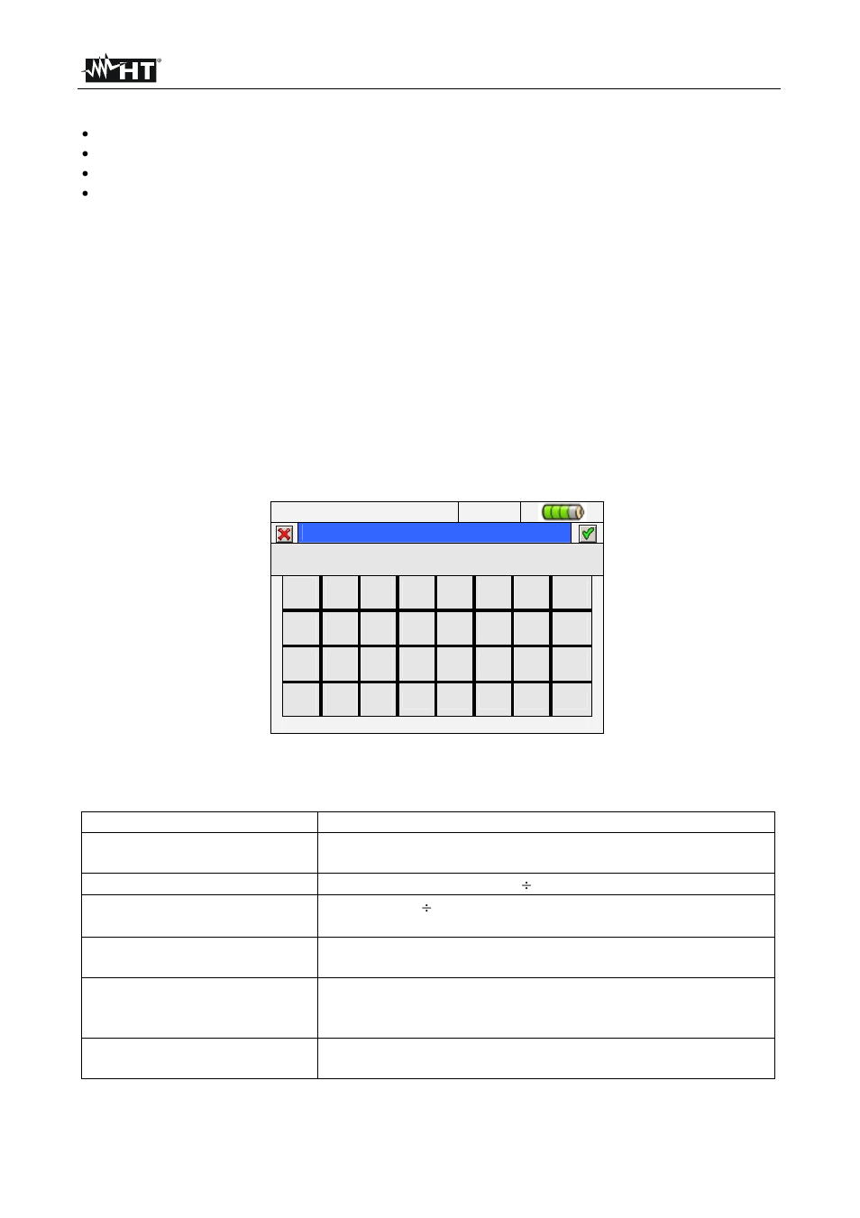 HT instruments PQA824 User Manual | Page 47 / 144