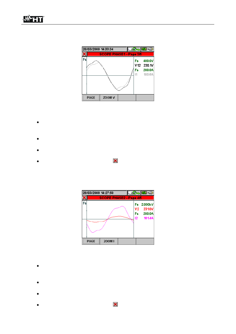 HT instruments PQA824 User Manual | Page 90 / 144
