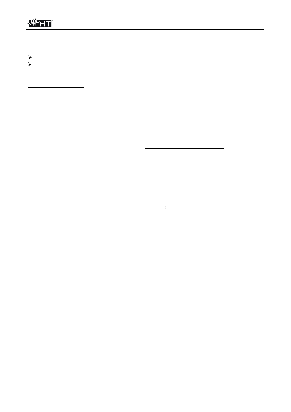 HT instruments PQA820 User Manual | Page 12 / 32