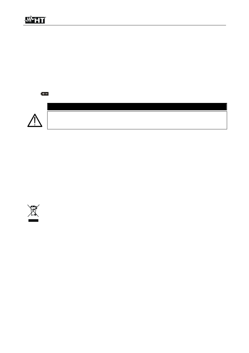 Maintenance, Caution | HT instruments QUICKLAN6055 User Manual | Page 10 / 12