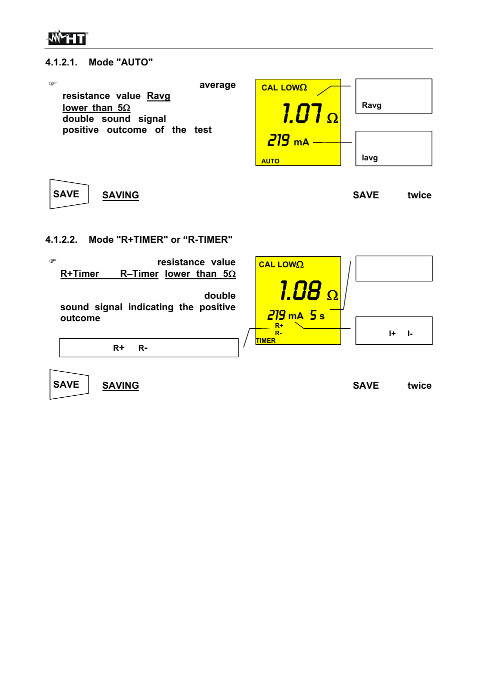 HT instruments SIRIUS87 User Manual | Page 15 / 88