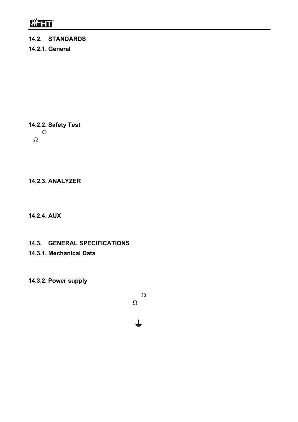 HT instruments SIRIUS89N User Manual | Page 105 / 132